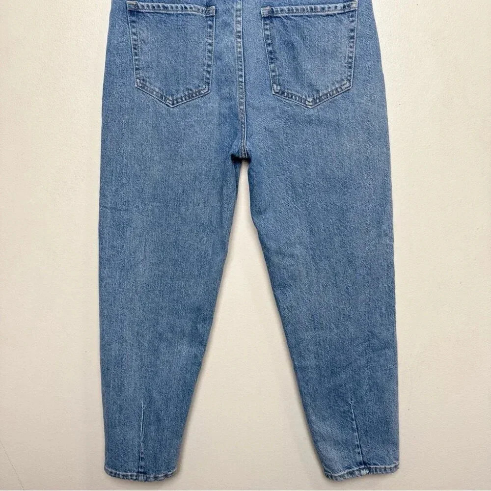 Ever  New Womens 6 Denim Effy Barrell Relaxed Leg Jeans Medium Wash - Picture 13 of 14